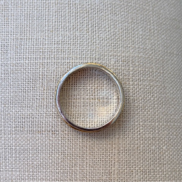 Silpada Float On Spinner Ring Two Tone - Picture 9 of 9
